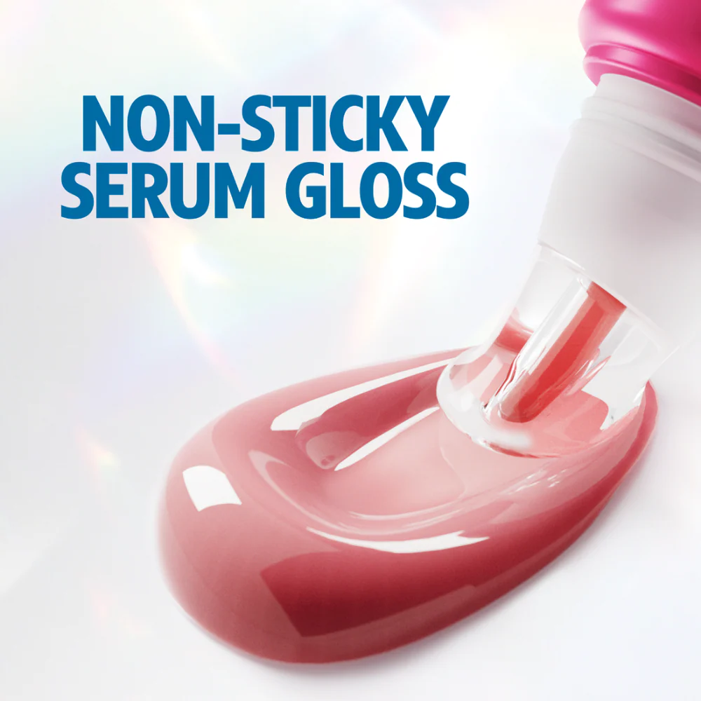 Vaseline Gluta-Hya Lip Serum Gloss Rosy Pink 10ml - Image 4