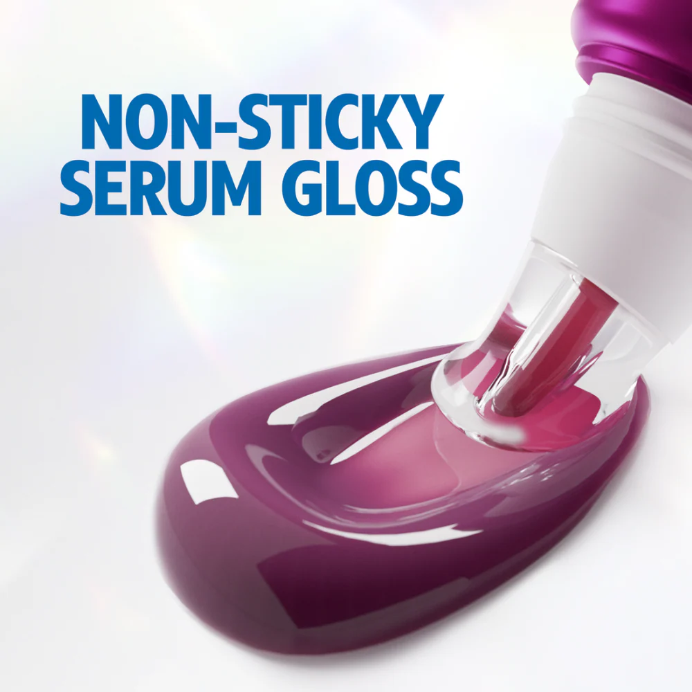 Vaseline Gluta-Hya Lip Serum Gloss Royal Plum 10ml - Image 4