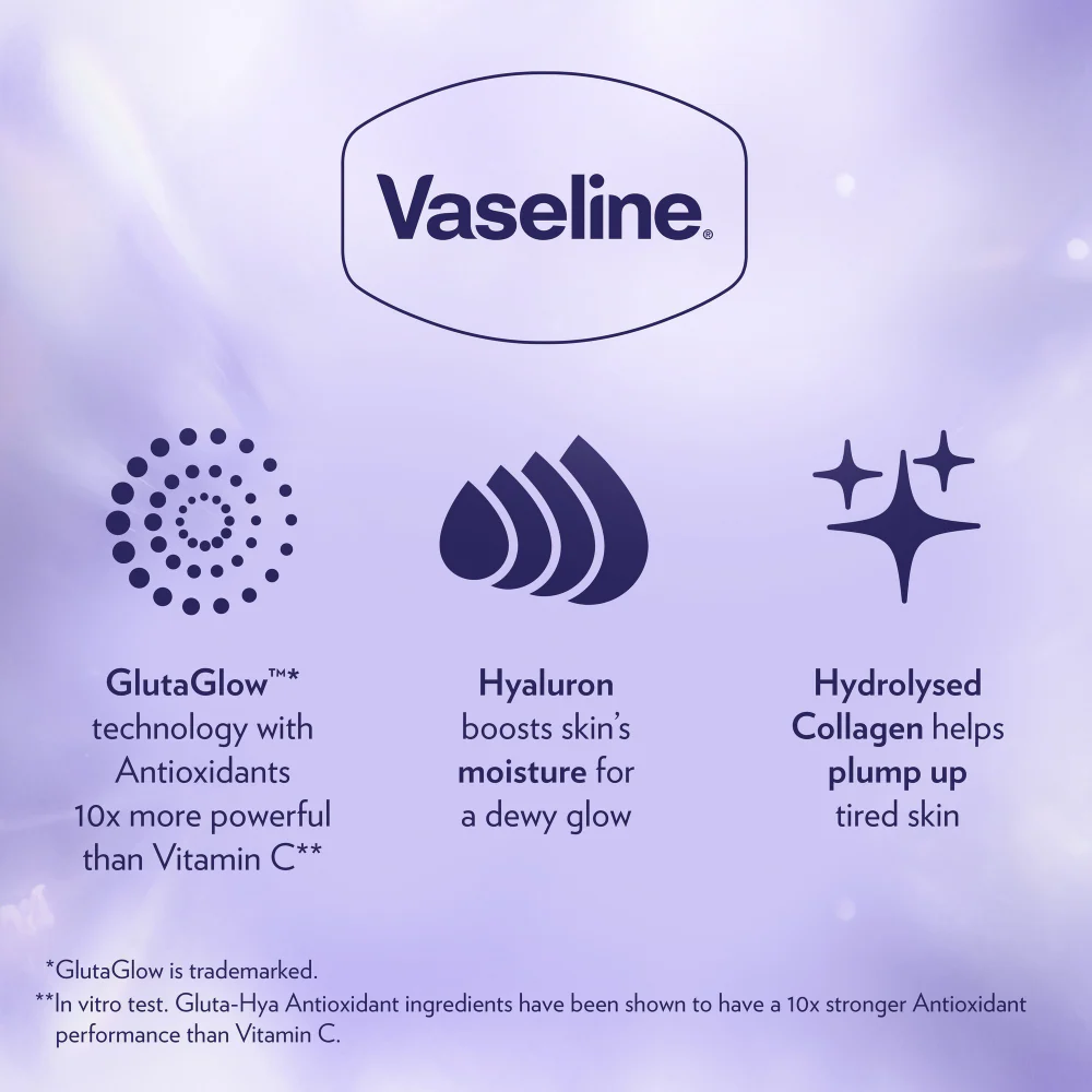 Vaseline Gluta-Hya Overnight Radiance Serum-In-Lotion 200ml - Image 3