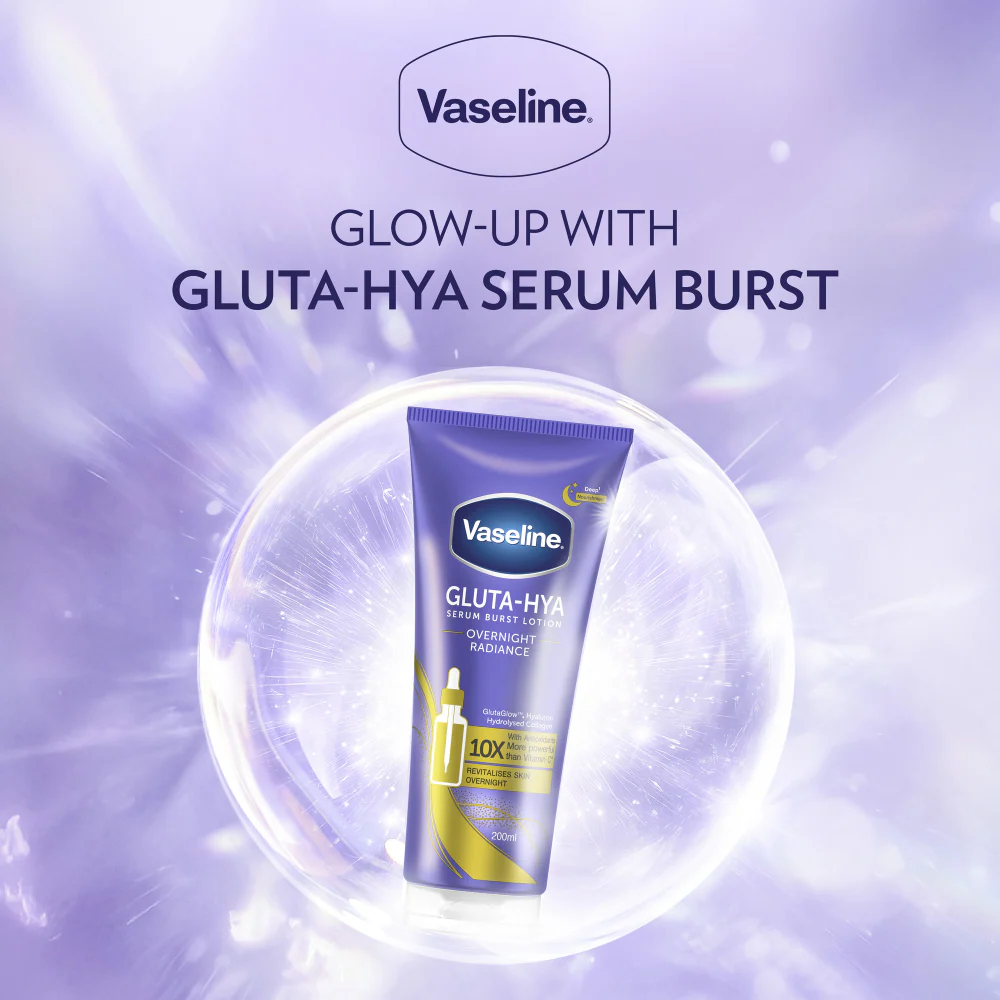 Vaseline Gluta-Hya Overnight Radiance Serum-In-Lotion 200ml - Image 4