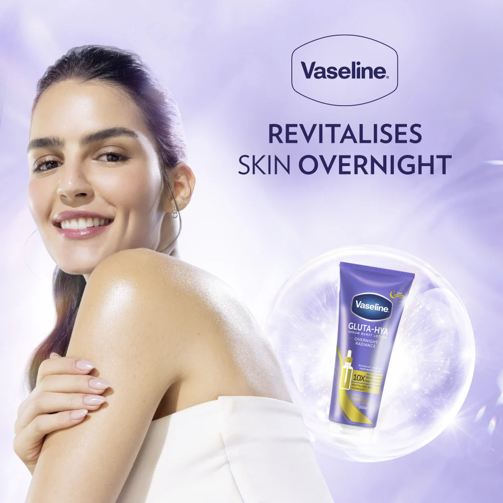Vaseline Gluta-Hya Overnight Radiance Serum-In-Lotion 200ml - Image 5