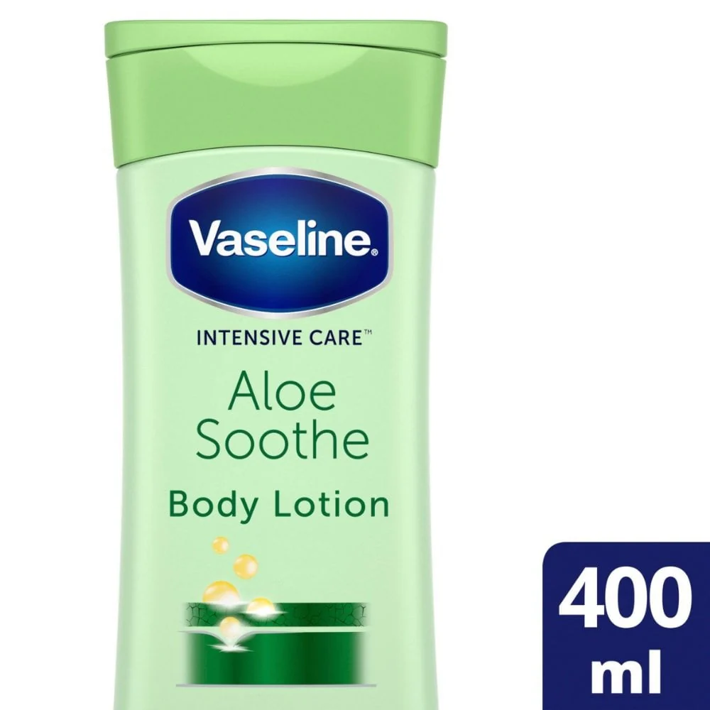 Vaseline Intensive Care 48h Light Moisture Aloe Soothe Body Lotion 400ml - Image 2