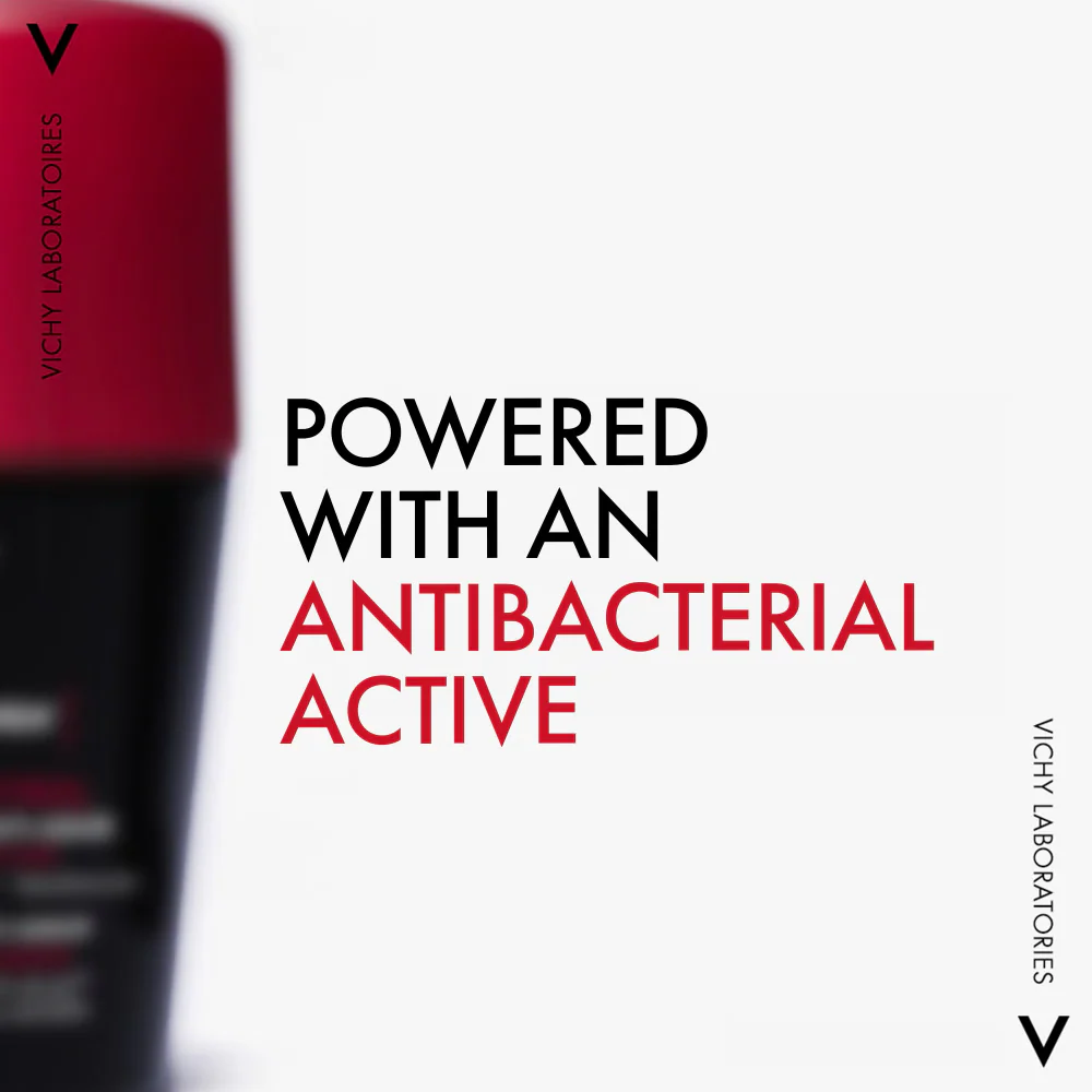 Vichy Homme 96h Anti-Perspirant Deodorant Roll-On 50ml - Image 5