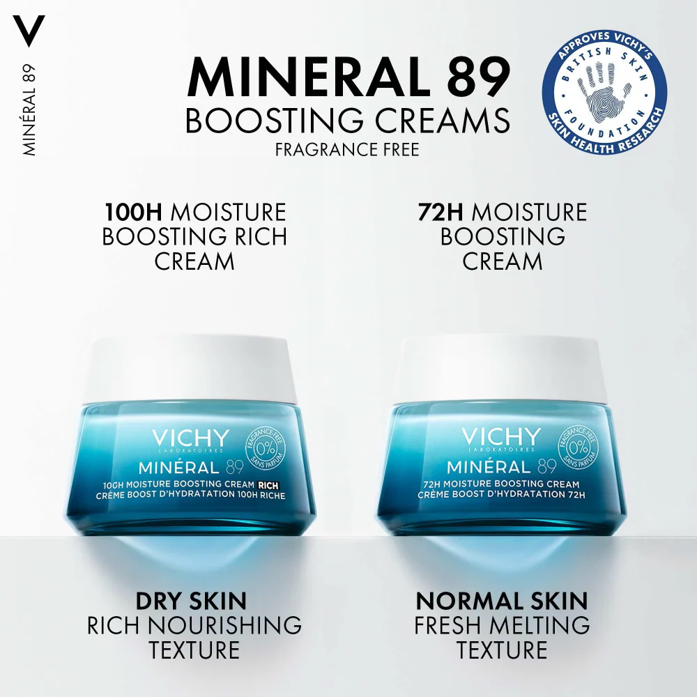 Vichy Mineral 89 72h Moisture Boosting Cream 50ml - Image 4