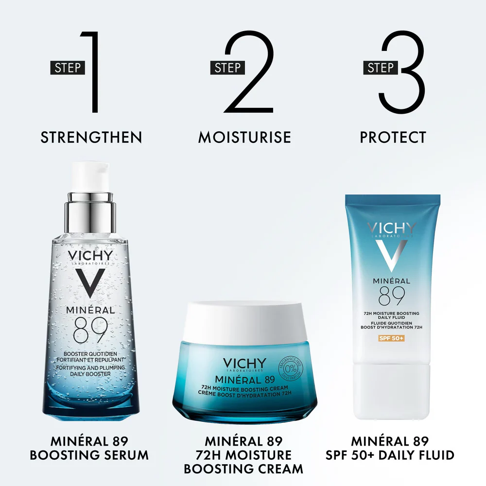 Vichy Mineral 89 Fortifying & Plumping Daily Booster Serum 75ml - Image 6