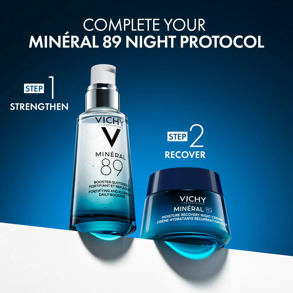 Vichy Mineral 89 Moisture Recovery Night Cream 50ml - Image 8