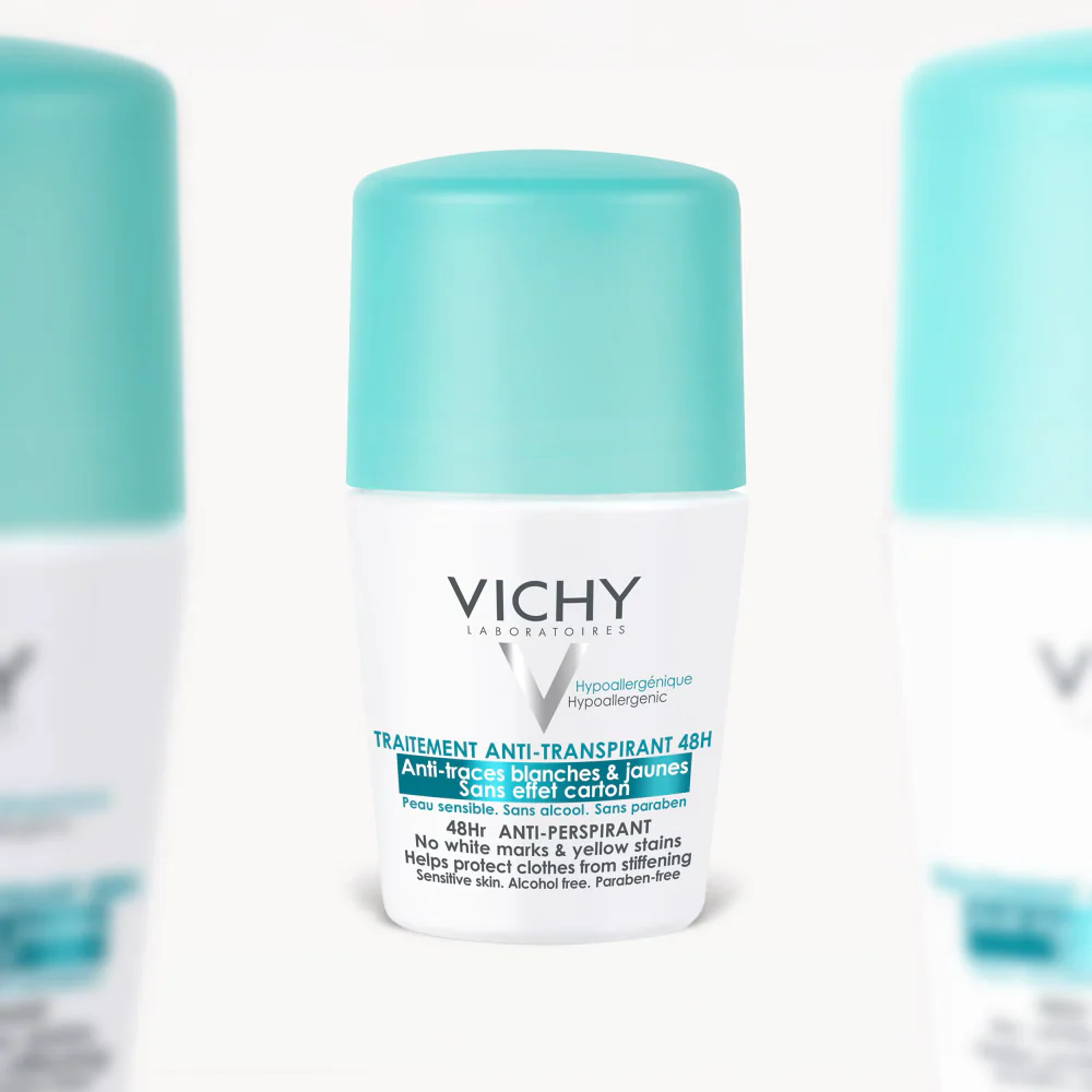 Vichy No Marks 48h Anti-Perspirant Deodorant Roll-On 50ml - Image 5