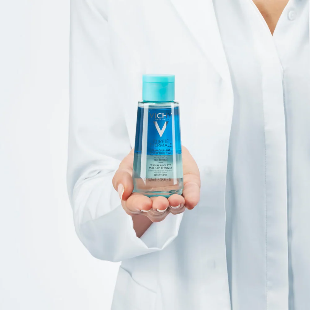 Vichy Pureté Thermale Waterproof Eye Makeup Remover 100ml - Image 4