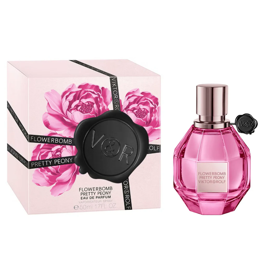 Viktor & Rolf Flowerbomb Pretty Peony Eau De Parfum 100ml - Image 2