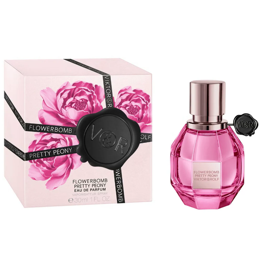 Viktor & Rolf Flowerbomb Pretty Peony Eau De Parfum 30ml - Image 2