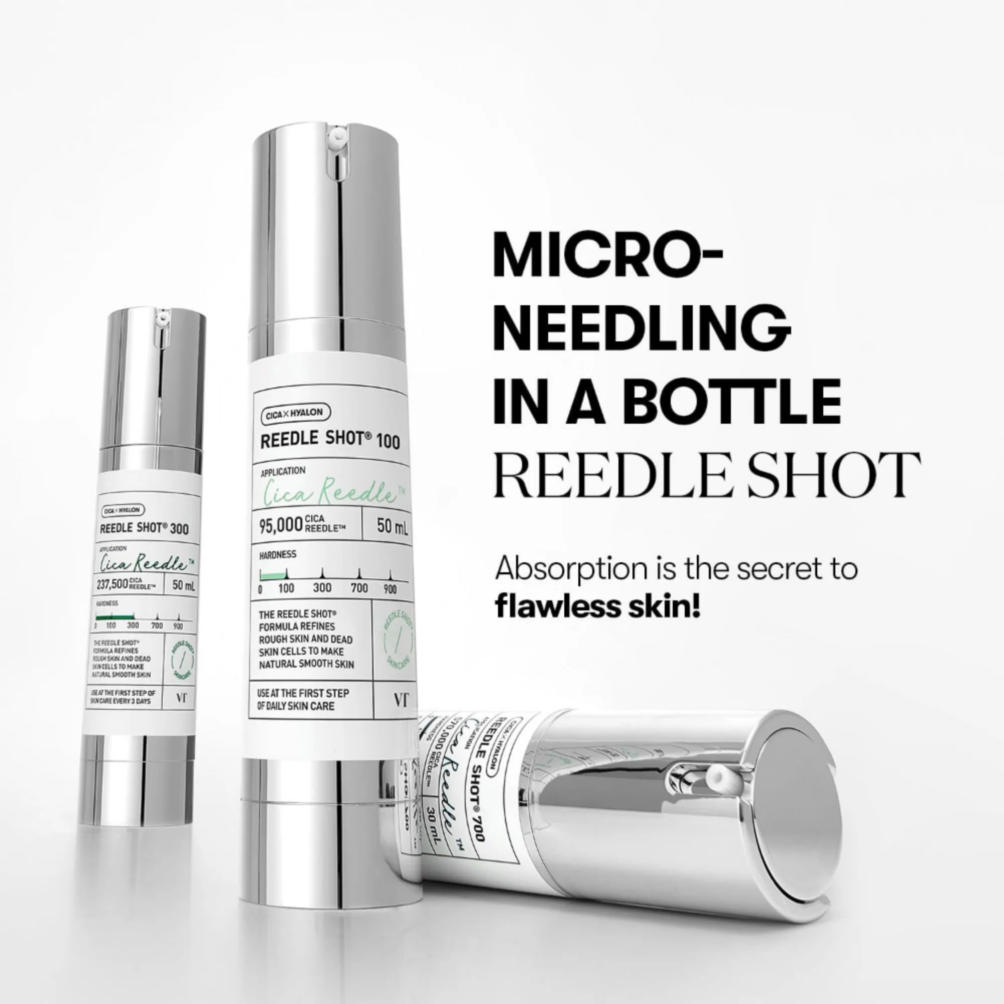 VT Cosmetics Mild Cica Reedle Shot 50 50ml - Image 7