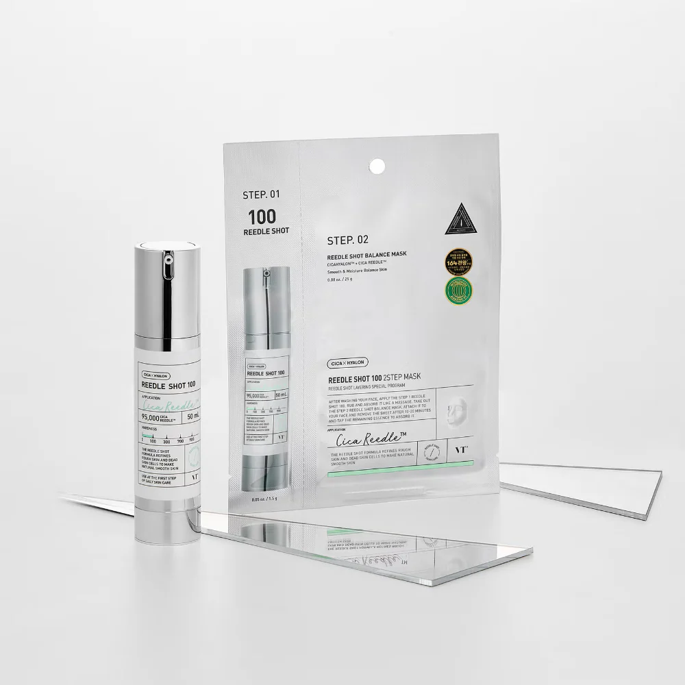 VT Cosmetics Reedle Shot 100 2-Step Mask 25g - Image 2