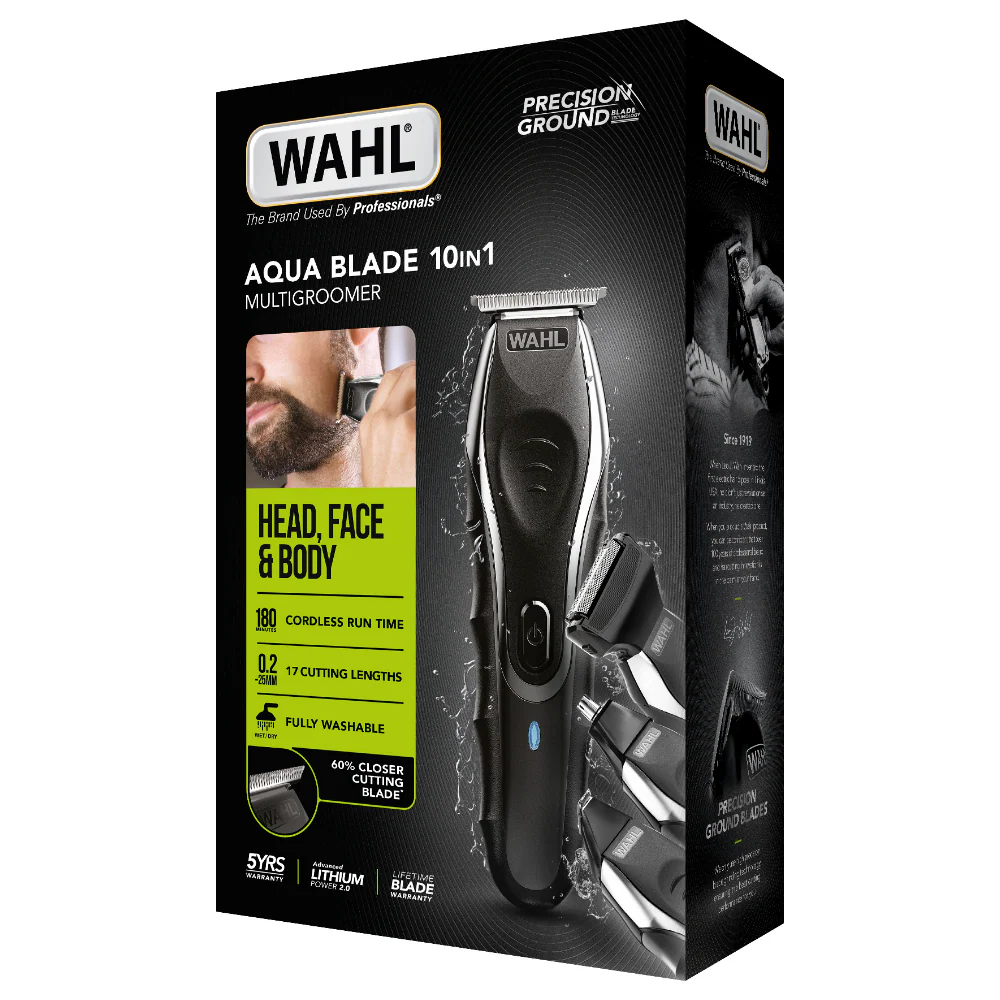 Wahl Aqua Blade 10-In-1 Grooming & Hair Cutting Kit - Image 3