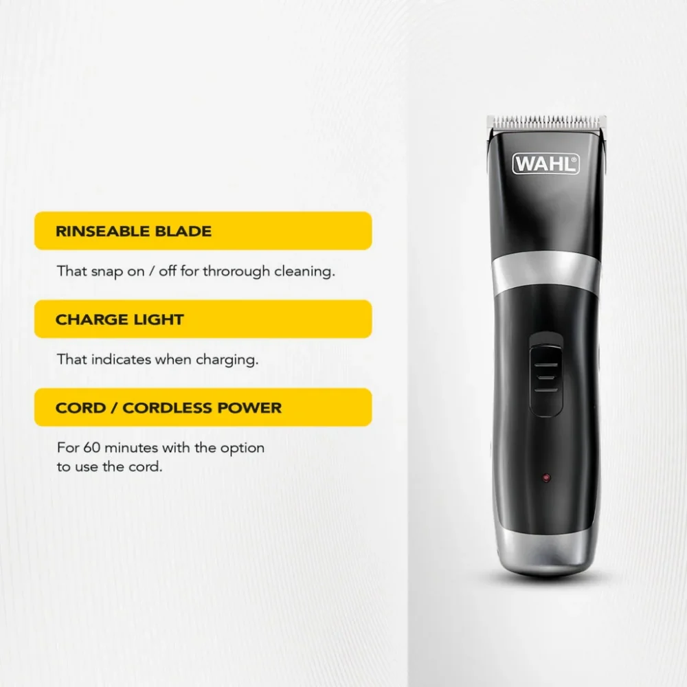 Wahl Cord/Cordless Hair Clipper - Image 2