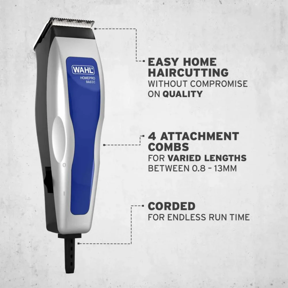 Wahl Homepro Basic Corded Hair Clipper Kit - Image 2