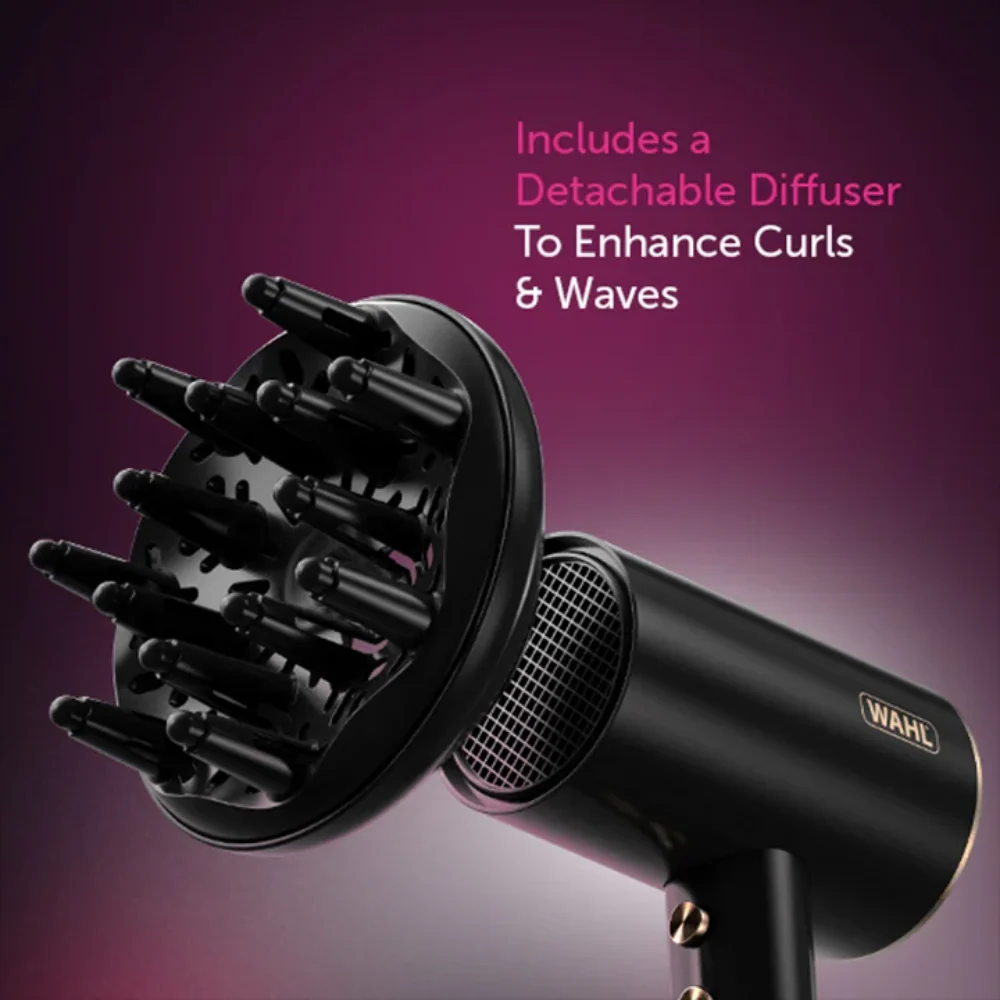 Wahl Ionic Flow Hair Dryer Black - Image 2
