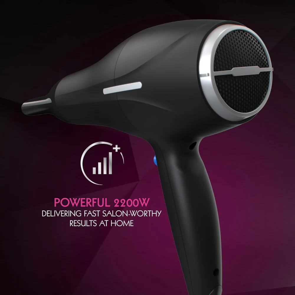 Wahl Ionic Smooth Hair Dryer 2200W Black - Image 4