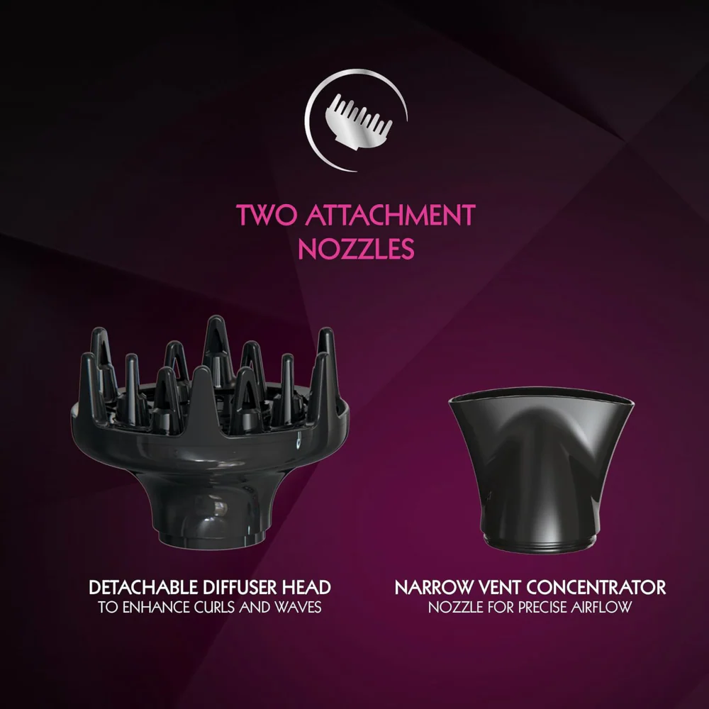 Wahl Ionic Smooth Hair Dryer 2200W Black - Image 7