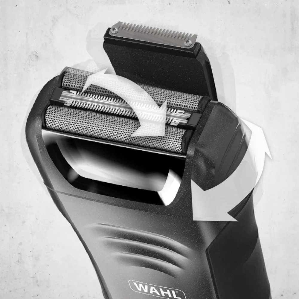 Wahl Lifeproof Plus Wet/Dry Lithium Shaver Black - Image 3