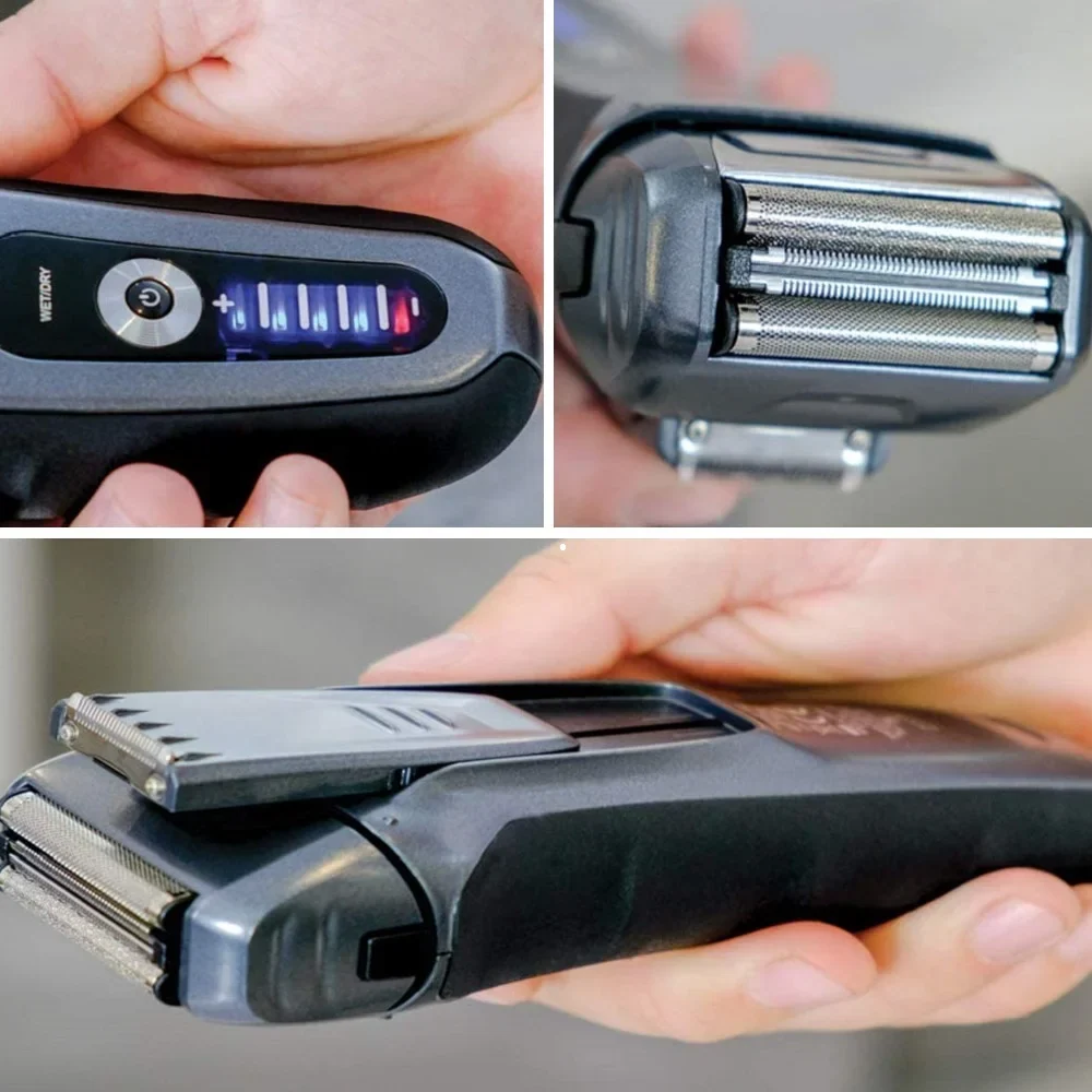Wahl Lifeproof Plus Wet/Dry Lithium Shaver Black - Image 4