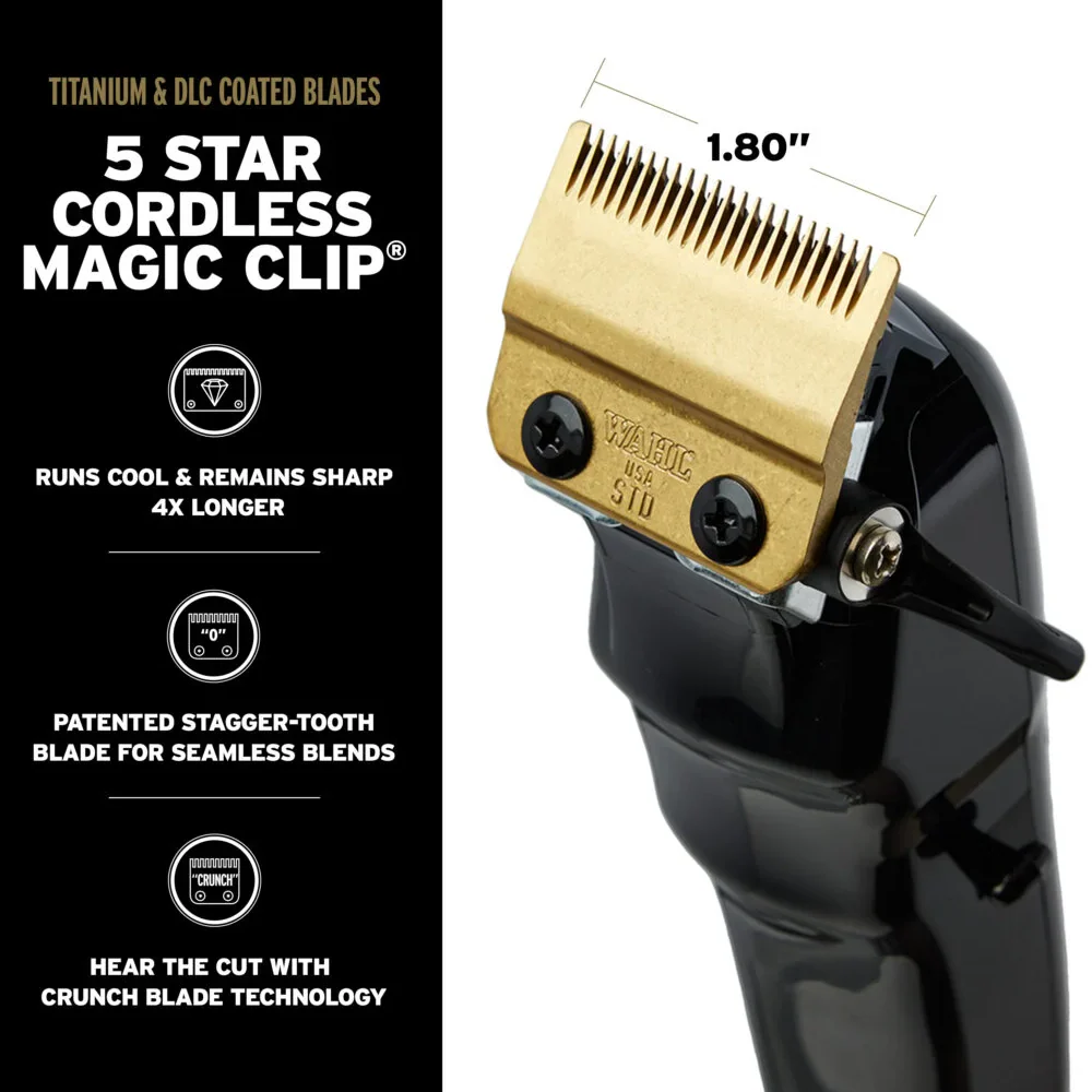 Wahl Professional 5 Star Cordless Barber Combo - Image 3