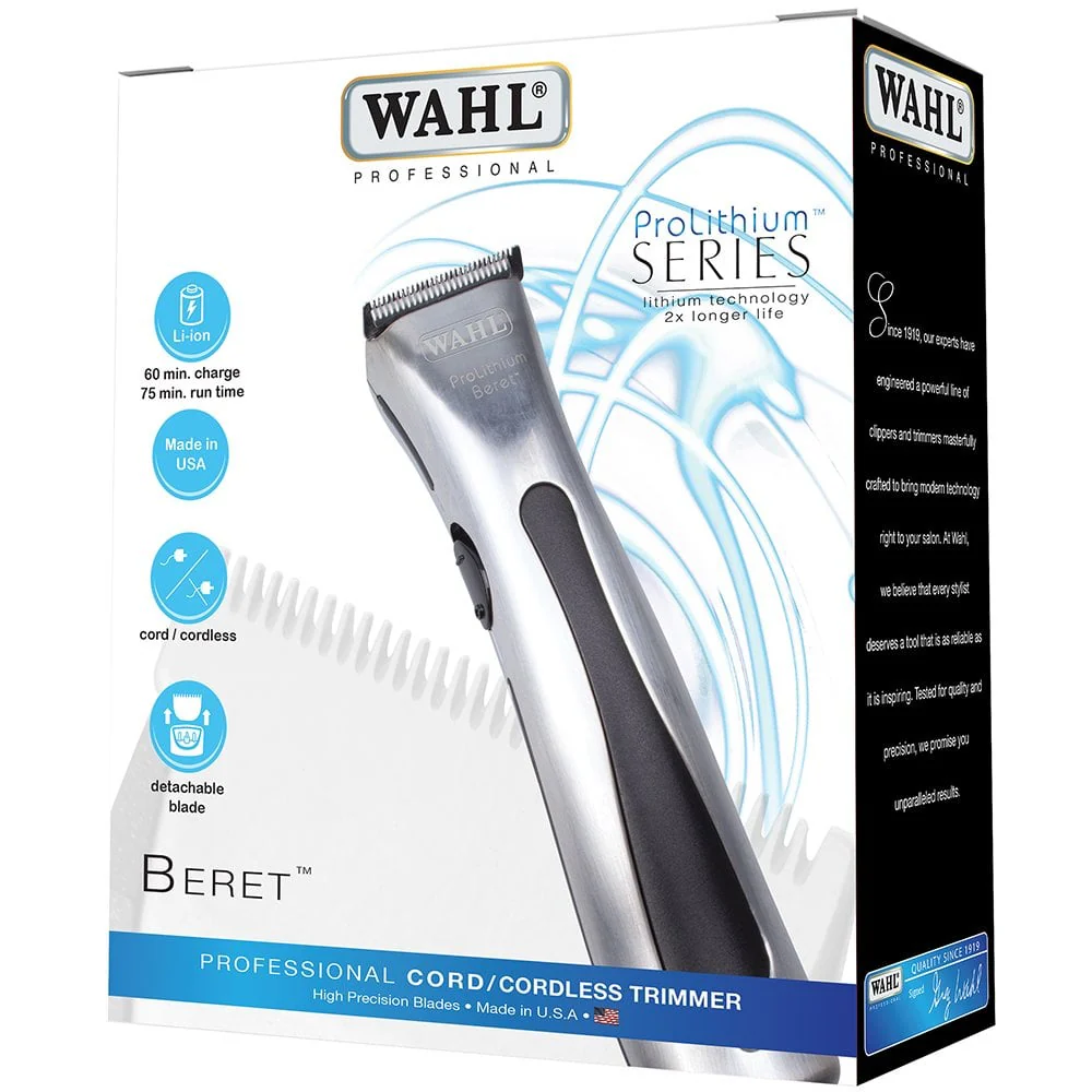 Wahl Professional Beret Lithium Ion Hair Trimmer - Image 4