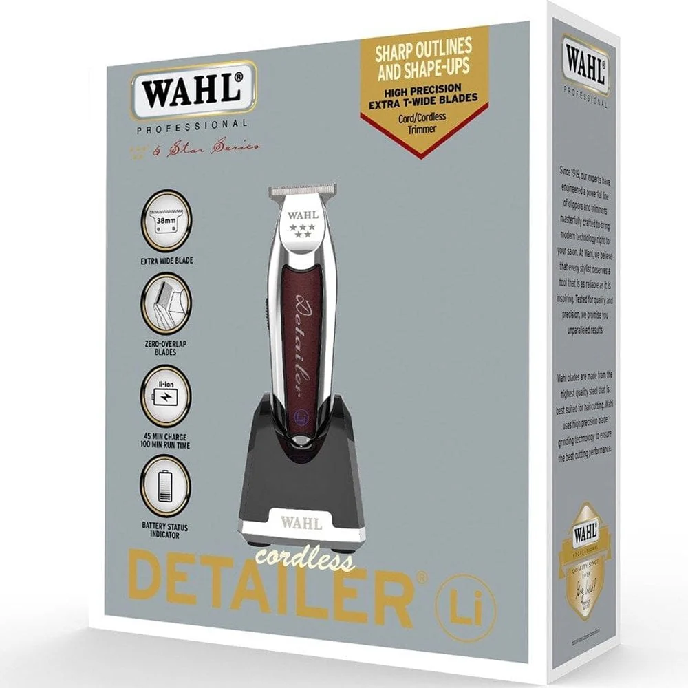Wahl Professional Cordless Detailer Li Hair Trimmer - Image 5