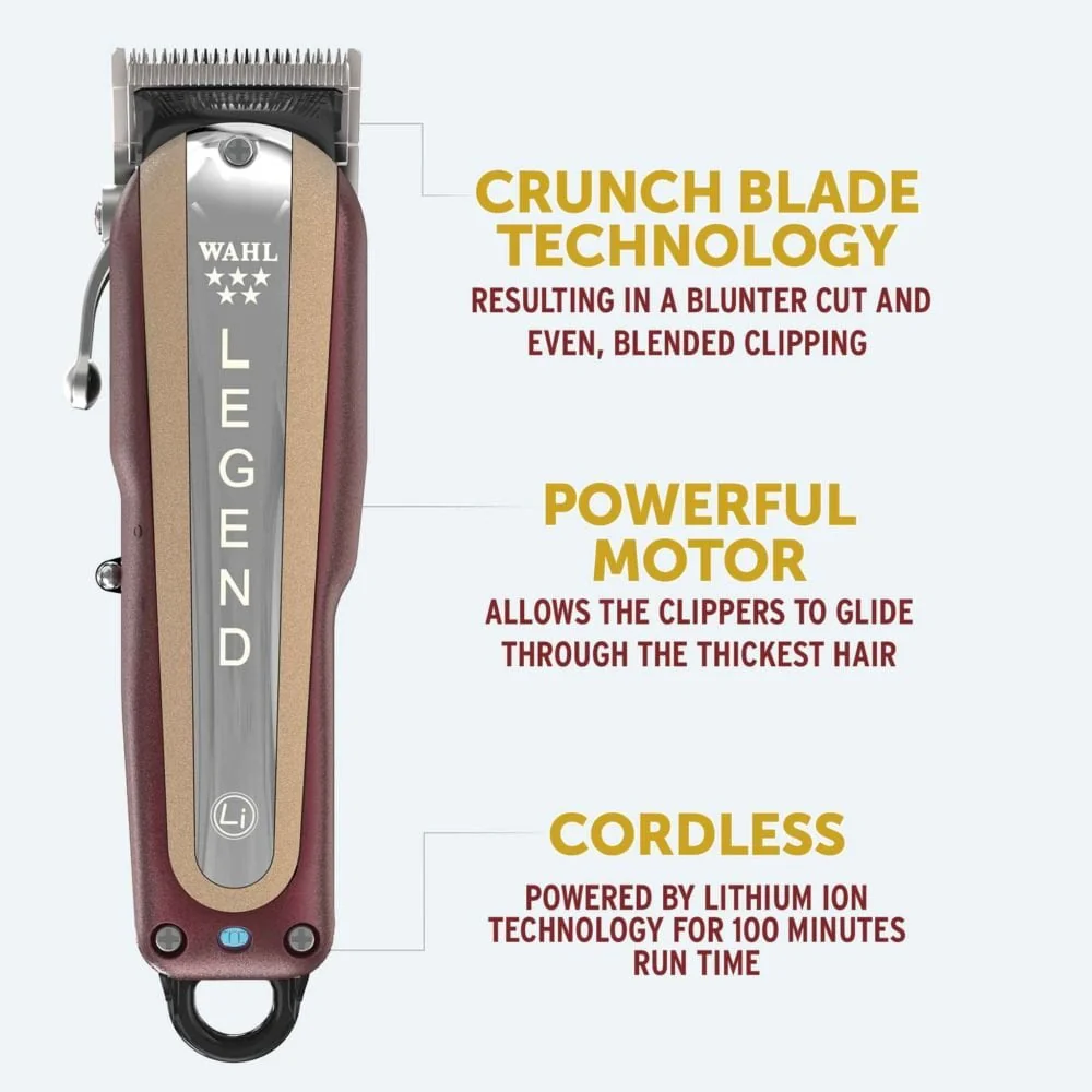Wahl Professional Cordless Legend Hair Clipper - Image 2