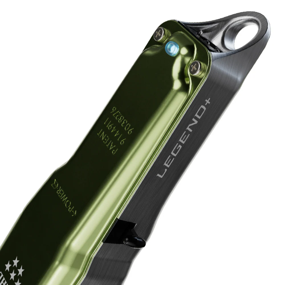 Wahl Professional Cordless Legend Hair Clipper Limited Edition Olive Green - Image 7