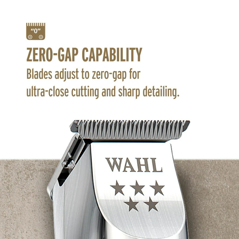 Wahl Professional Gold 5 Star Cordless Magic Clipper & A-Lign Hair Trimmer Duo - Image 3