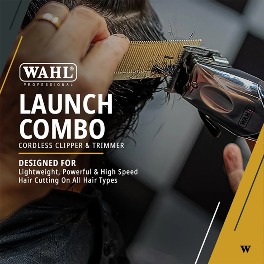 Wahl Professional Launch Combo Hair Clipper & Trimmer Kit - Image 3