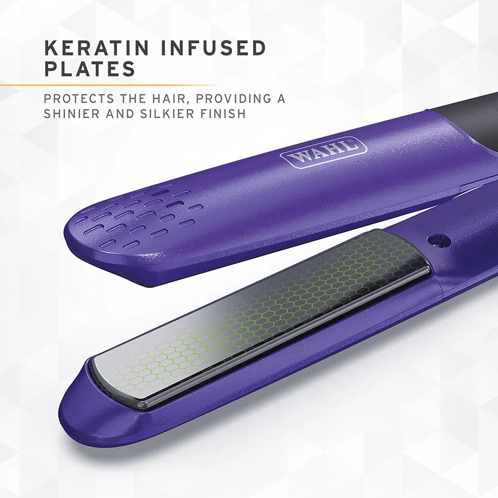 Wahl Professional Pro Glide Hair Straightener Purple Shimmer - Image 2