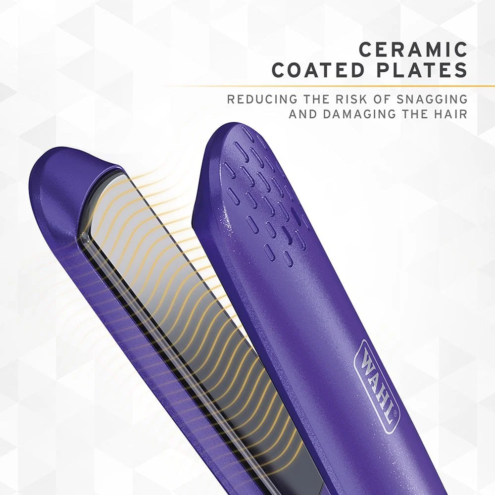 Wahl Professional Pro Glide Hair Straightener Purple Shimmer - Image 3