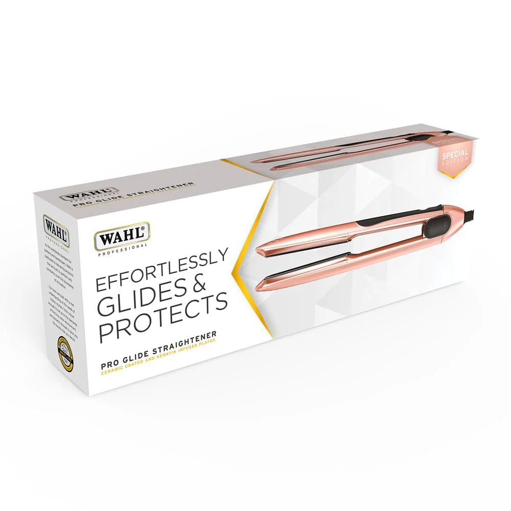 Wahl Professional Pro Glide Hair Straightener Rose Gold - Image 2