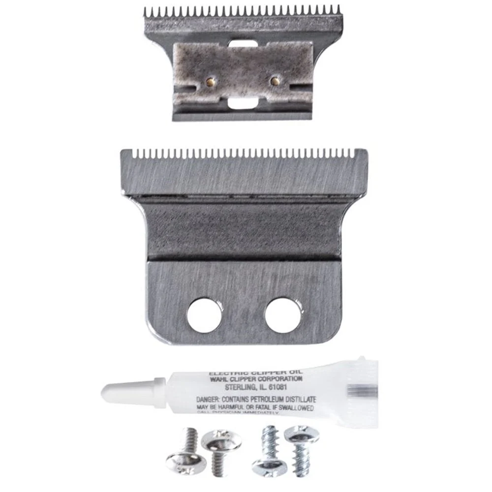 Wahl Professional Replacement T-Shaped 2-Hole Detailer Trimmer Blade Set 1062-1101 0.4mm - Image 2