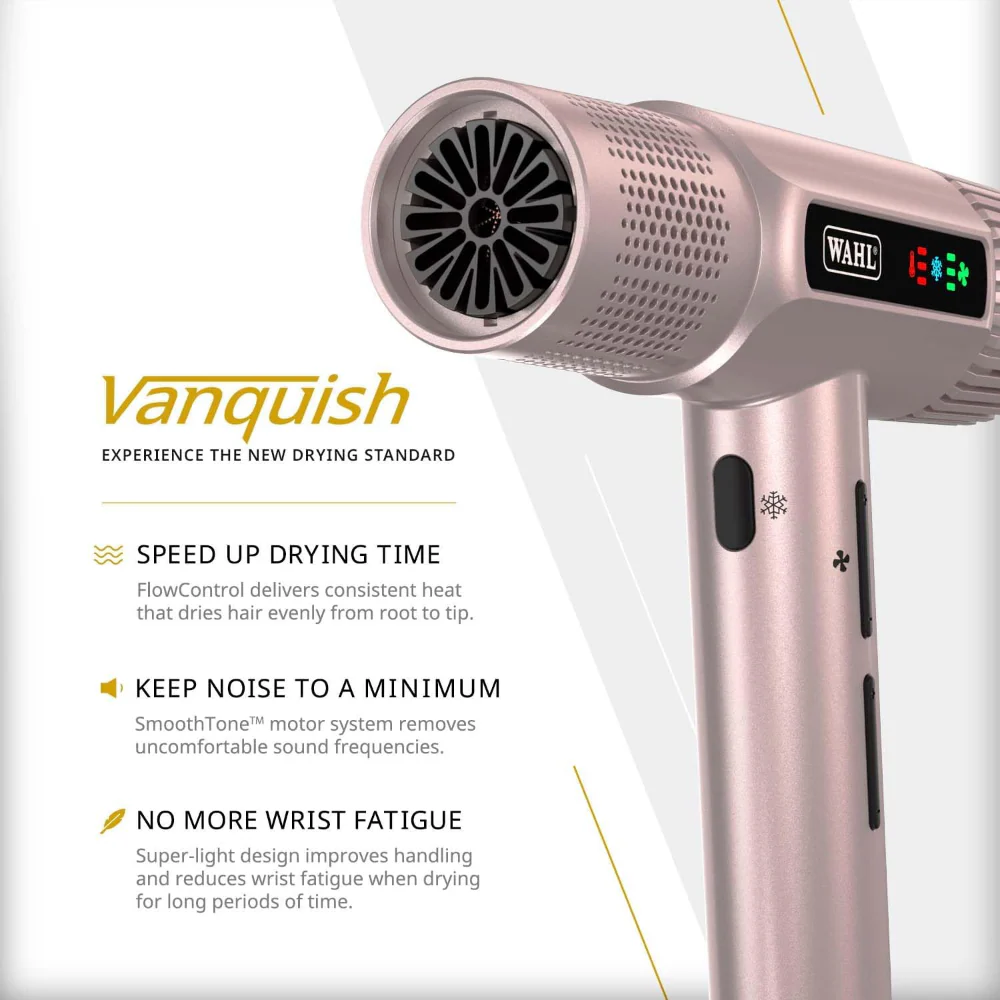 Wahl Professional Vanquish Hair Dryer Rose Gold - Image 3