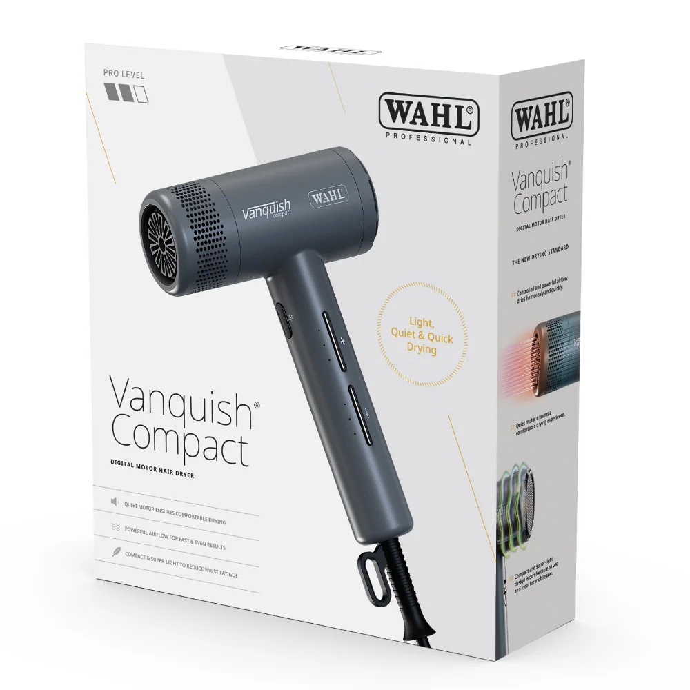 Wahl Vanquish Compact Hair Dryer Grey - Image 4