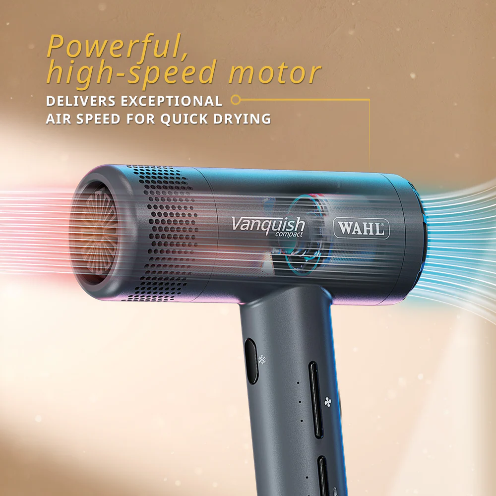 Wahl Vanquish Compact Hair Dryer Grey - Image 6