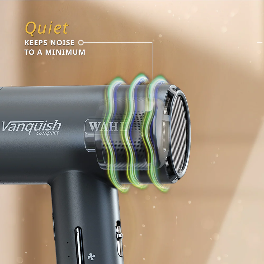 Wahl Vanquish Compact Hair Dryer Grey - Image 7