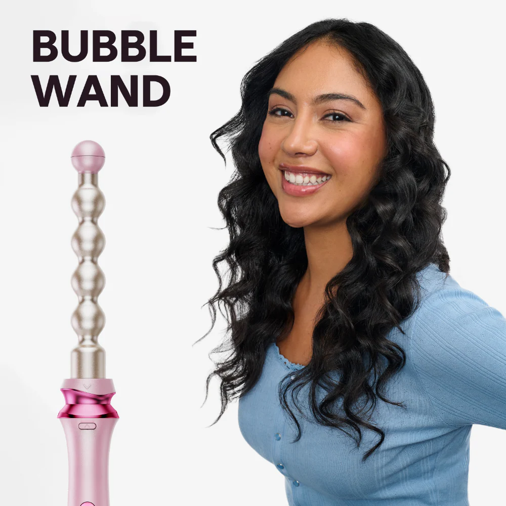 Wavytalk Heatwave Pro 5-In-1 Curling Wand Set - Image 8