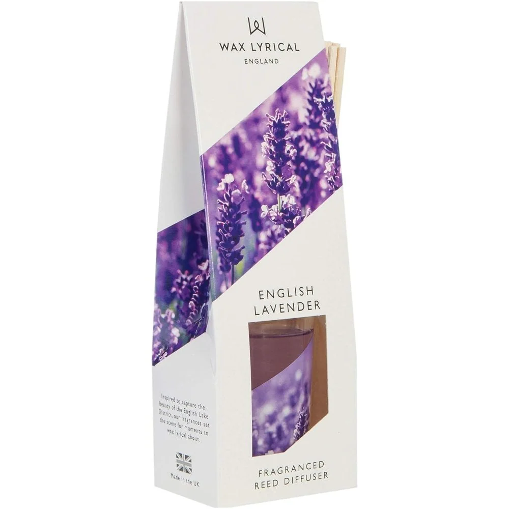 Wax Lyrical English Lavender Scented Reed Diffuser 40ml - Image 3