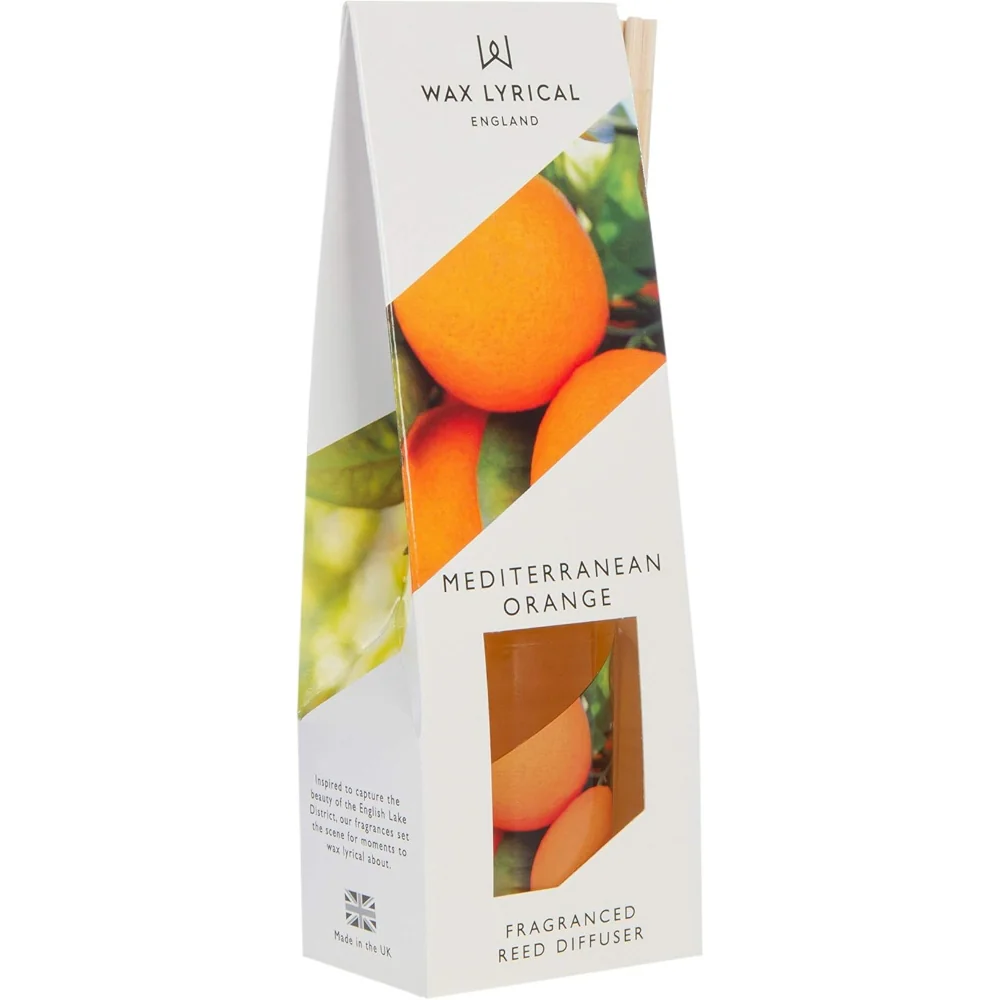 Wax Lyrical Mediterranean Orange Scented Reed Diffuser 100ml - Image 5