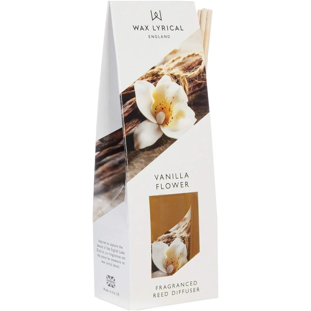 Wax Lyrical Vanilla Flower Scented Reed Diffuser 40ml - Image 3