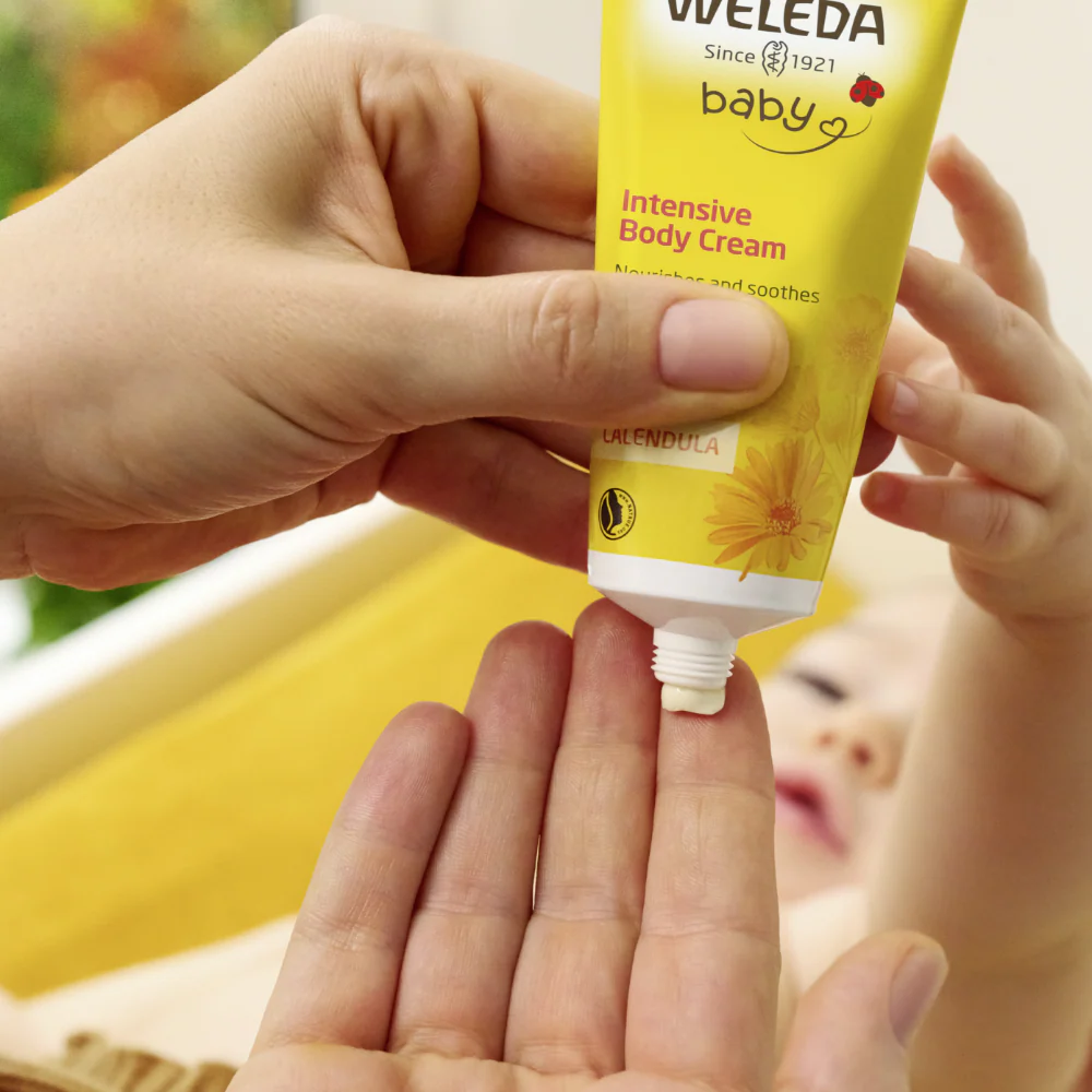 Weleda Calendula Baby Intensive Body Cream 75ml - Image 4