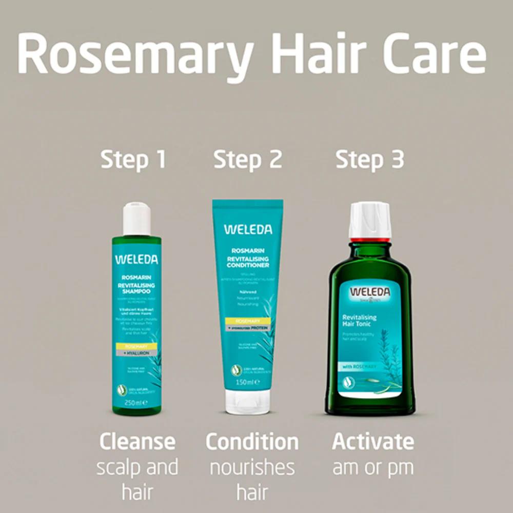Weleda Rosemary Revitalising Shampoo 250ml - Image 3