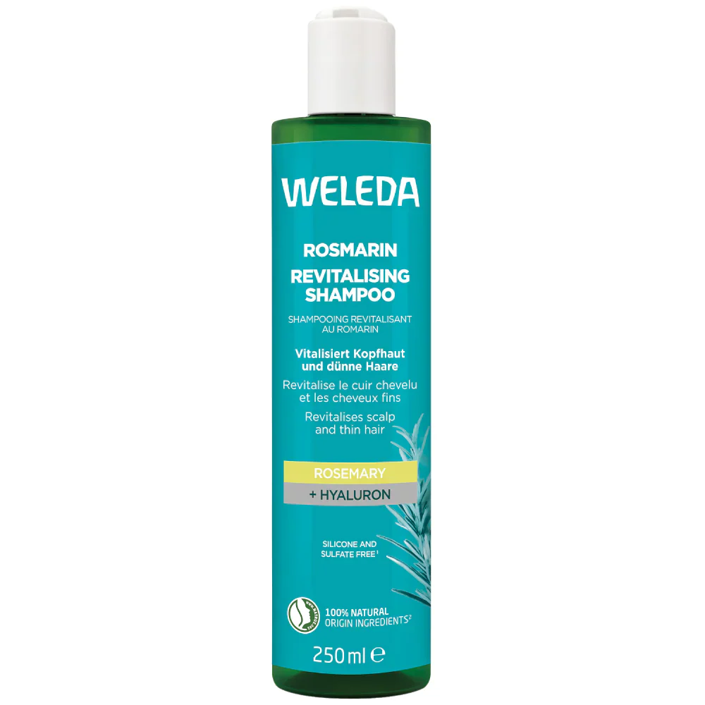 Weleda Rosemary Revitalising Shampoo 250ml & Conditioner 150ml Twin - Image 2