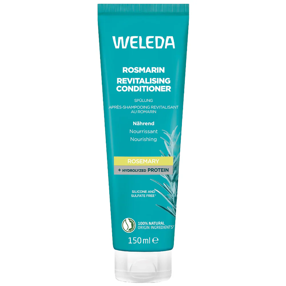 Weleda Rosemary Revitalising Shampoo 250ml & Conditioner 150ml Twin - Image 3