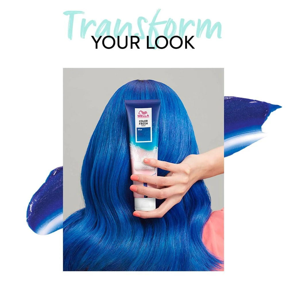 Wella Professionals Colour Fresh Mask Blue 150ml - Image 3