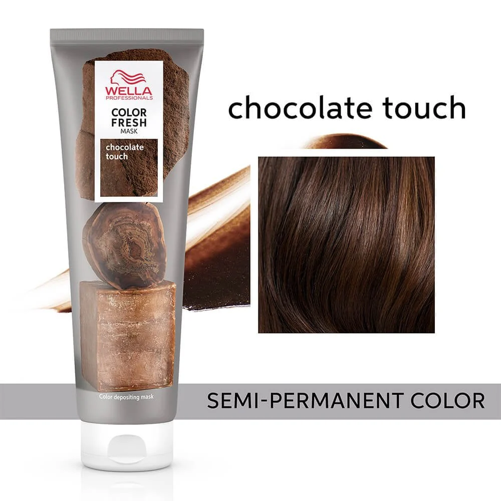 Wella Professionals Colour Fresh Mask Chocolate Touch 150ml - Image 2