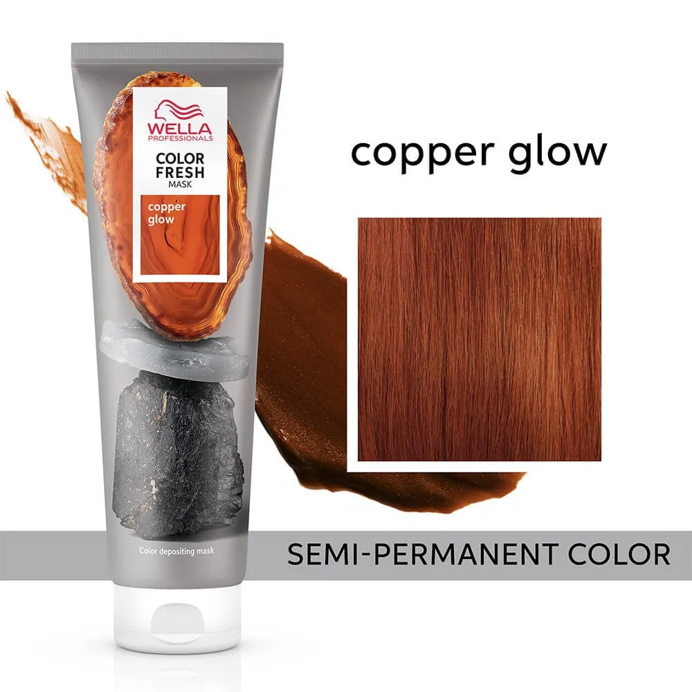 Wella Professionals Colour Fresh Mask Copper Glow 150ml - Image 3